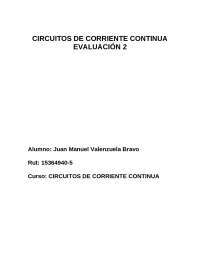 prueba 2 circuitos corriente continua