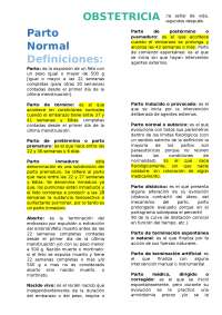 Parto Normal Obstetricia