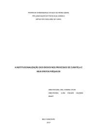 Os efeitos psíquicos da institucionalização de idosos