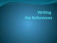 Referencing and Citation Styles in Academic Writing