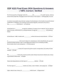 Verbal Behavior: Formal and Functional Properties