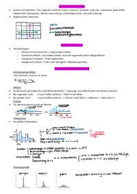 Statistik I 1. Semester Soziologie