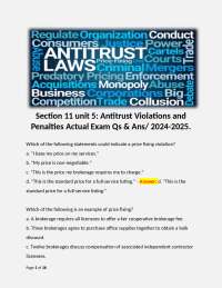 Antitrust Violations and Penalties in the Real Estate Industry