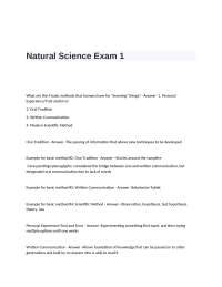 The Scientific Method and Cognitive Biases