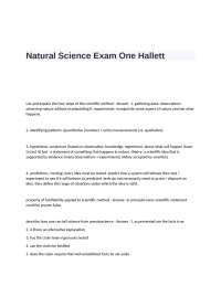 The Scientific Method and Fundamental Physics Concepts