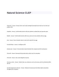 Fundamentals of Biology and Physics