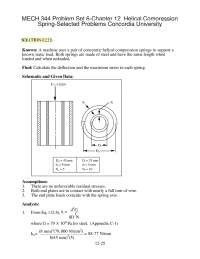 Helical Compression Spring Design Calculator