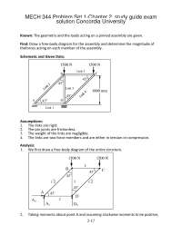 Mechanical Engineering Analysis of Structural and Mechanical Systems