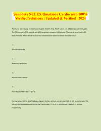 Cardiovascular Physiology and Pharmacology