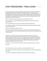 Jurisdiction in Federal Court Lawsuits