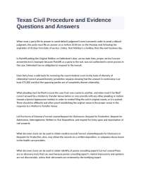 Civil Procedure: Navigating the Legal Process