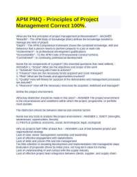 The Five Principles of Project Management Professionalism