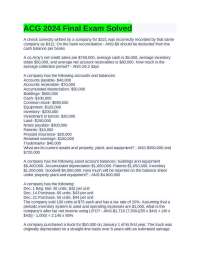 Accounting Principles and Concepts