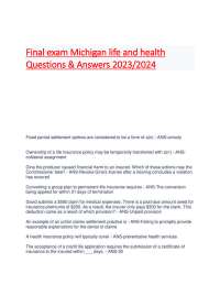 Insurance Concepts and Regulations