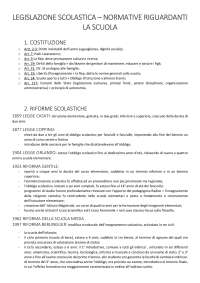 Legislazione scolastica, Normative, Indicazioni Nazionali (2024)