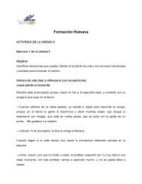 Resumen Formacion Humana