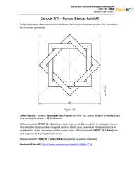 ejercicios autocad 2d