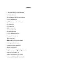 Análisis de esfuerzos en suelos: Fundamentos de la mecánica de suelos