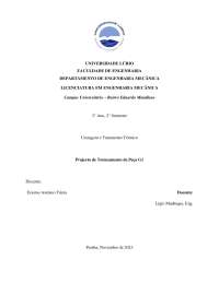 Projeto de Torneamento de Peça G1 - Prof. Manhique