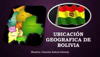 Ubicación geografica de bolivia