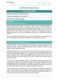 LIDERANÇA E GESTAO DE EQUIPES DE UMA EMPRESA