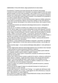 umanesimo e teologia