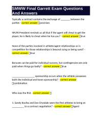 Sports Agent Relationships and Regulations
