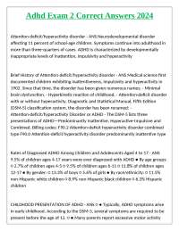 Comprehensive Guide to Diagnosing and Treating ADHD in Children, Adolescents, and Adults