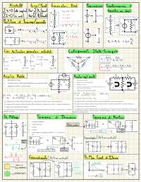 Formulario elettrotecnica