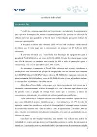 Análise de Viabilidade Econômica de Investimento em Energia Solar