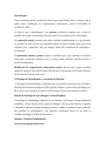 Processos Psicológicos e Aprendizagem: Inteligência, Criatividade e Memória