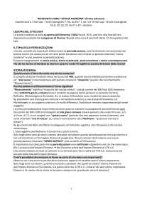Riassunto del libro "Storia moderna" di Criscuolo - prof. Alonzi