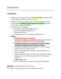 Nursing Care and Medical Conditions