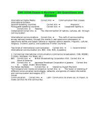 CMI 3358 Exam 1 Review | 80 Questions and Answers