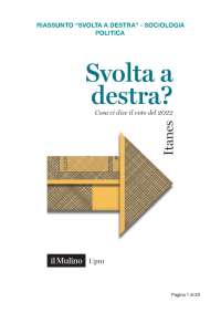 riassunto "Svolta a Destra"