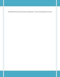 HRMT 386 (Introduction to Human Resource Management) – study exam prep Athabasca Universit