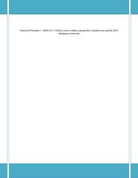 Chemical Principles I - CHEM 217  Online course midterm preparation solution new update 20