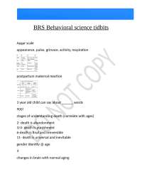 BRS Behavioral science tidbits 2024/2025 Detailed Questions And Expert Answers