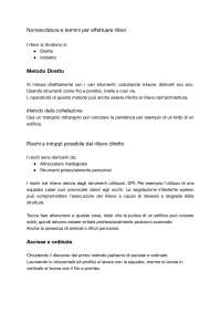 rilievo dell'architettura appunti lezione