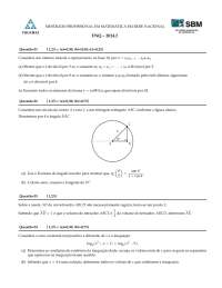Esame de qualificação pra o profmat