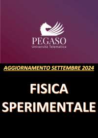 FISICA SPERIMENTALE 2024/2025 Pegaso: nuovo paniere completo, domande risposte aggiornate