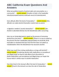 ABC California Exam Questions And Answers