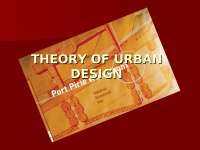Theory of Urban Design