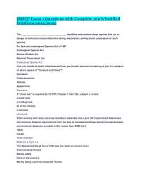 IMSEP Exam 1 Questions with Complete 100% Verified Solutions 2024/2025