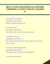 IBCLC Exam: Breastfeeding Terminology & Concepts