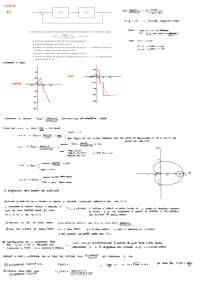 Esercizi svolti del compito di automatica, sintesi e analisi di sistemi a retroazione