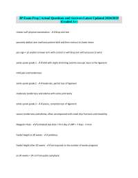 3P Exam Prep | Actual Questions and Answers Latest Updated 2024/2025 (Graded A+)