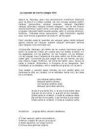 Exercícios de Tradução: Textos em Latim Medieval - Prof. Diogo