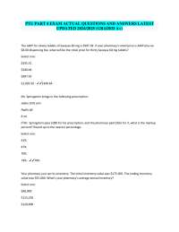 PTU PART 4 EXAM ACTUAL QUESTIONS AND ANSWERS LATEST UPDATED 2024/2025 (GRADED A+)