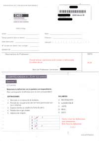 devoirs 4ème espagnol 5